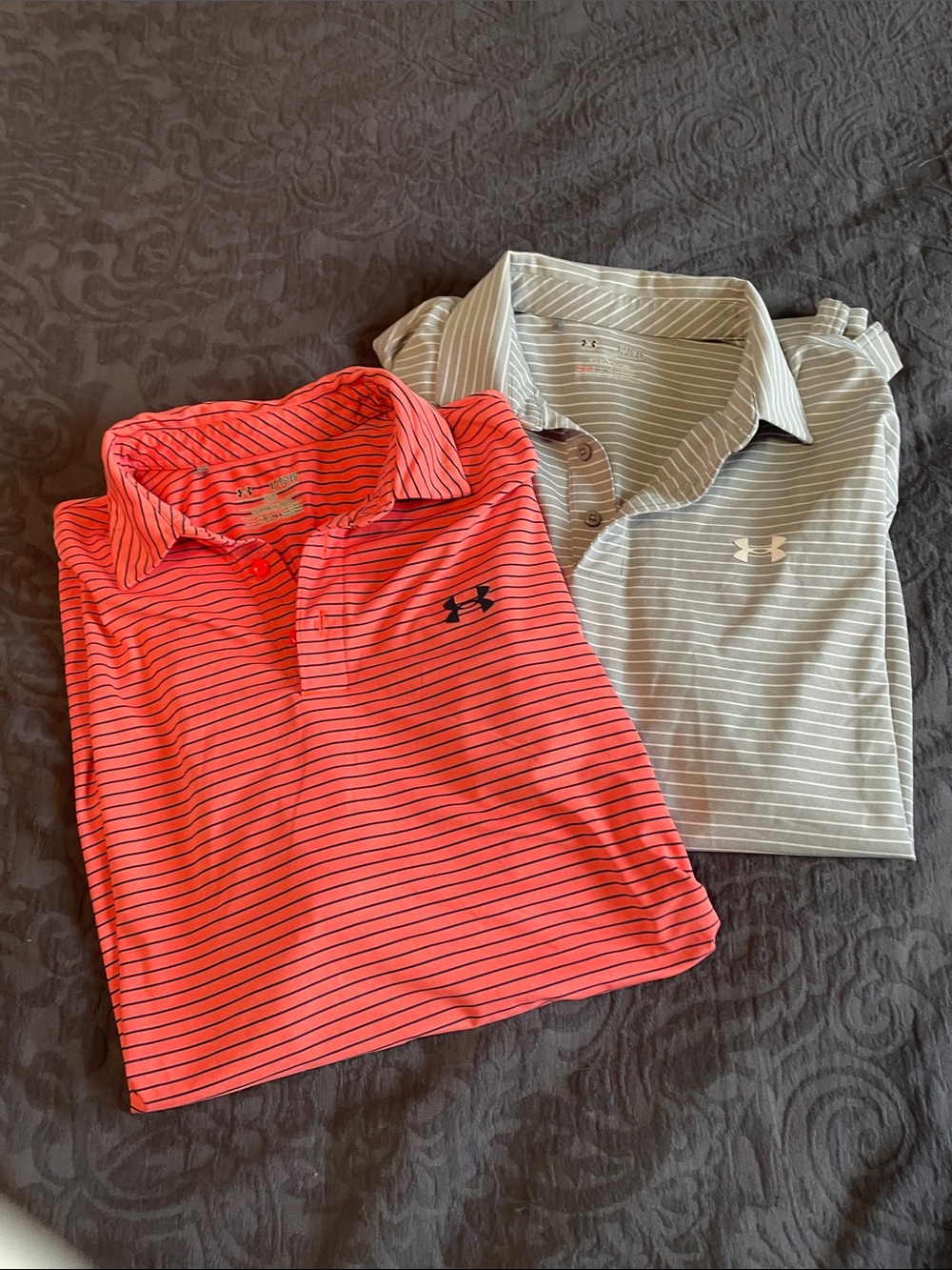 Men’s under armour loose fit polo shirt- 2 sold together
